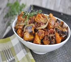 Recipe of Roasted Sweet Potatoes & Onions